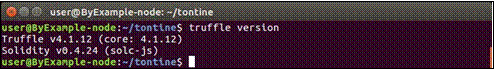 Truffle and Ganache for Ethereum Smart Contract management